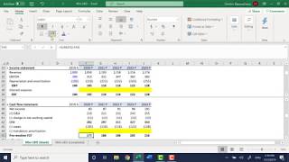 Financial modeling tutorial Leveraged buyout LBO modeling [upl. by Leoj]