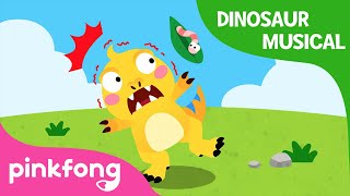 Scared Baby TRex  Dinosaur Musical  Dinosaur Story  Pinkfong Songs for Children [upl. by Sucramed]