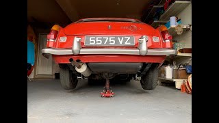 1969 MGB GT Rolling Restoration  Rear Suspension Part 3 Finished [upl. by Shannan]