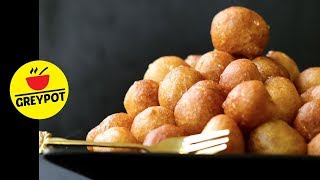 Loukoumades Recipe  Greek Donuts  Fried Sweet Dumplings [upl. by Aurore]