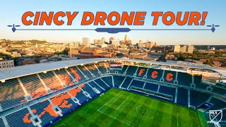 Epic FPV Drone Tour of FC Cincinnati’s New Stadium  Homecoming [upl. by Adnaluy]