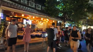 Khao San Road Night Walk  Bangkok  Thailand 2024 [upl. by Haelem944]