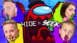 Hide n Seek in AMONG US [upl. by Iaoh]