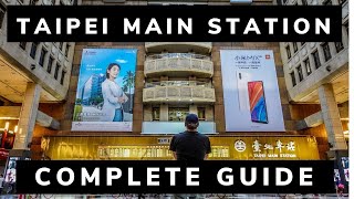 How To Navigate Taipei Main Station Like A Pro [upl. by Yleme]