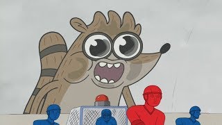 Regular Show  Mordecai and Rigby Laugh Compilation [upl. by Lehman940]